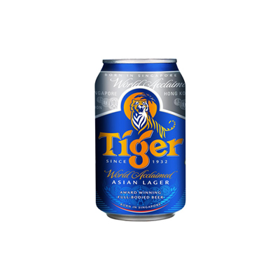 Tiger Beer 330ml Can Singapore