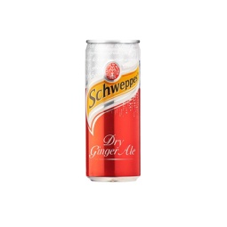 Schweppes Dry Ginger Ale 330ml Can Singapore