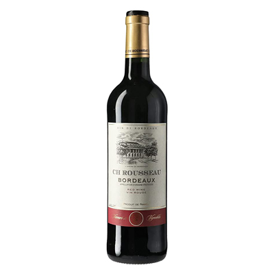 CH Rousseau Vin Rouge Bordeaux